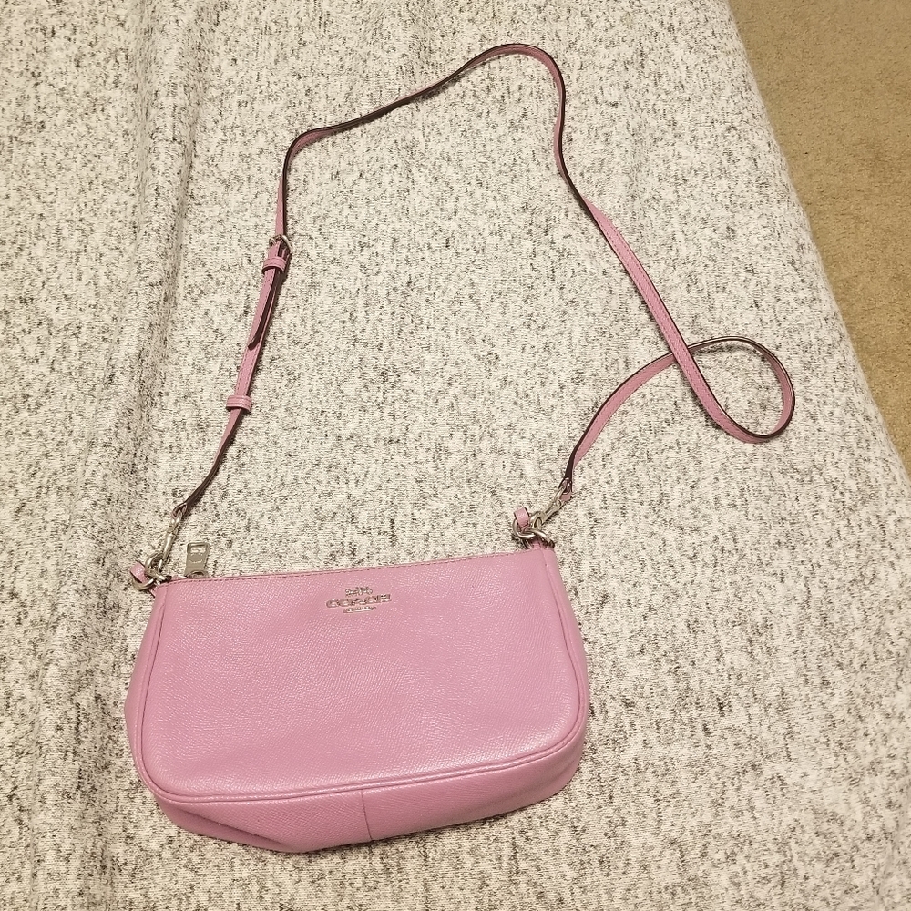 Coach crossbody bag - lavender color